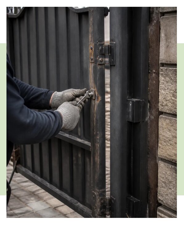 Ремонт калитки в Камне-на-Оби по цене от 5583 р. | ЗаборЭксеперт-Кно